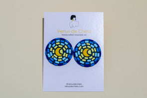 Van Gogh Starry Night Medium Studs